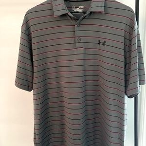 Under armour heat gear polo loose fit